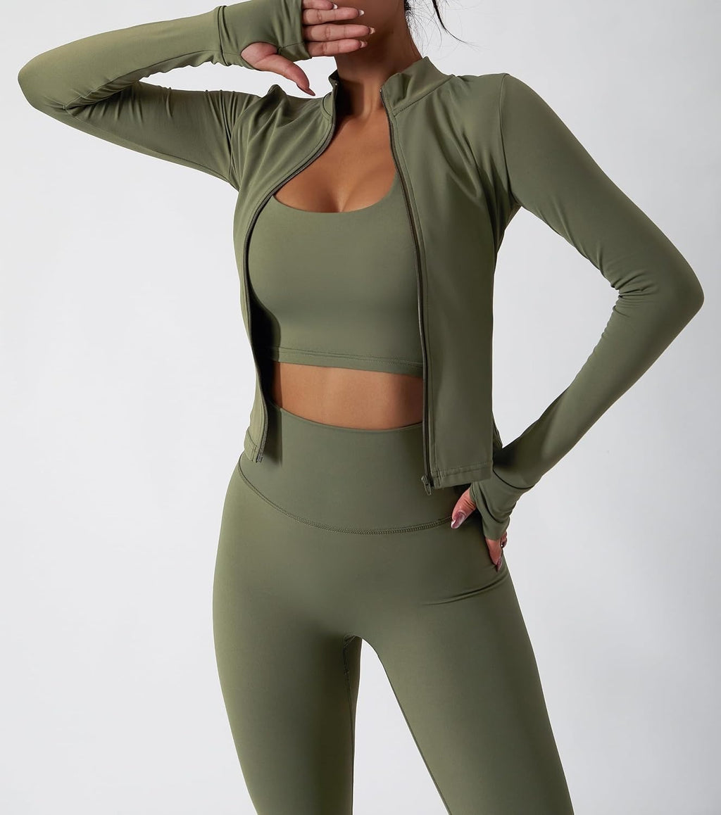 Gym Sets for Women Leg Bottoms Yoga Outfits Tracksuit