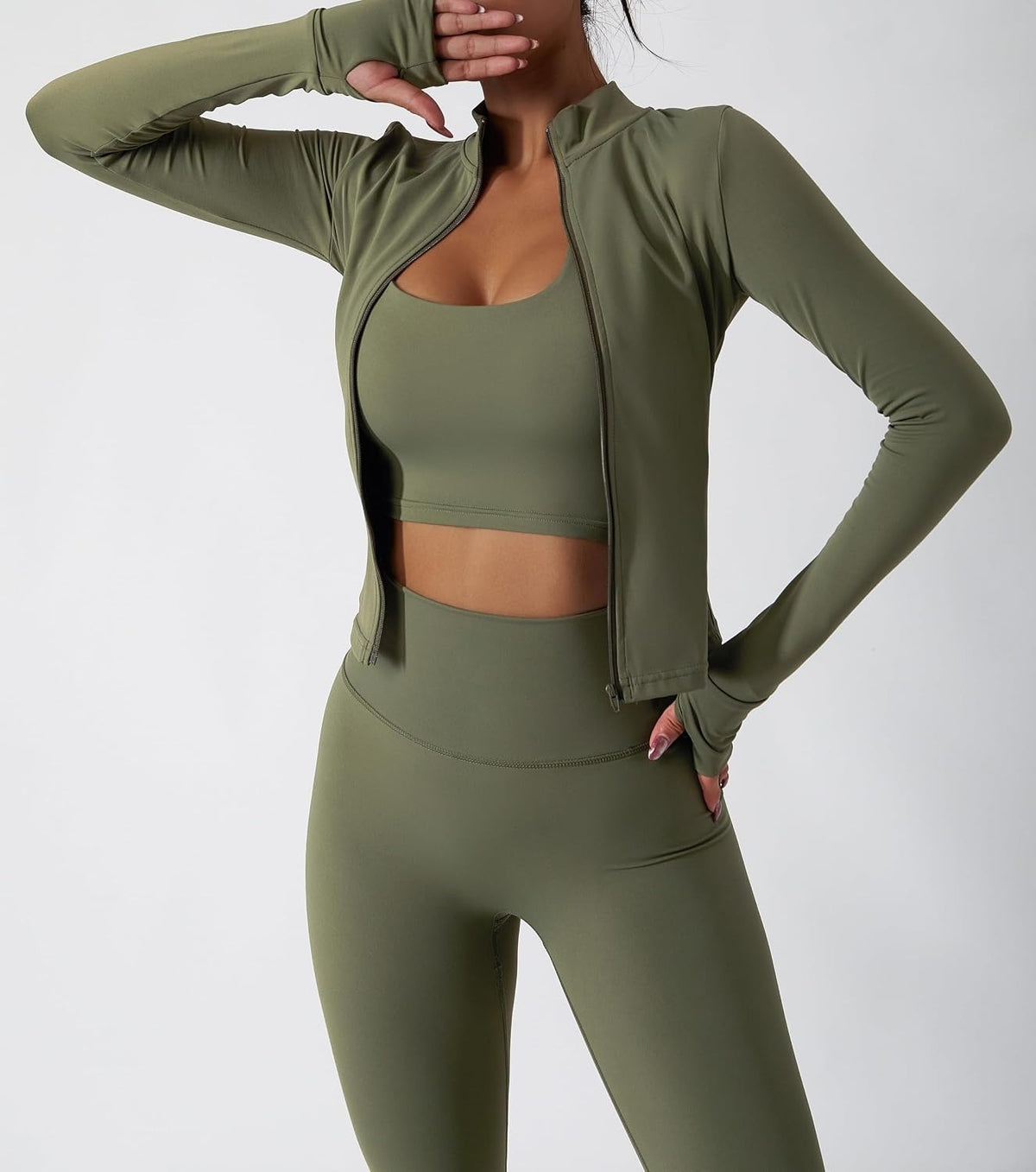 Gym Sets for Women Leg Bottoms Yoga Outfits Tracksuit