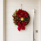 Large Luxury Christmas Door/Wall Wreath – Red